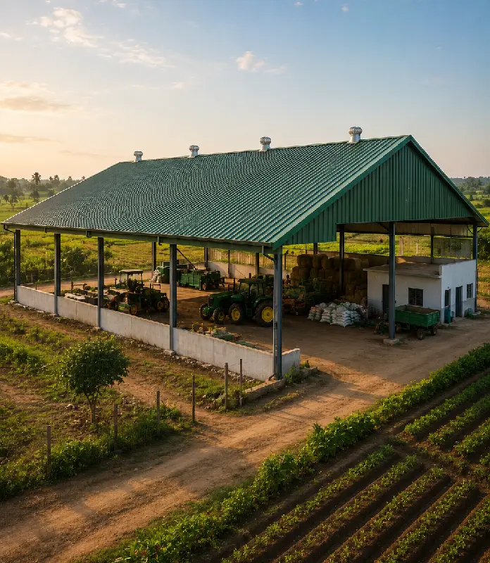 best roofing sheets for agriculture farm house