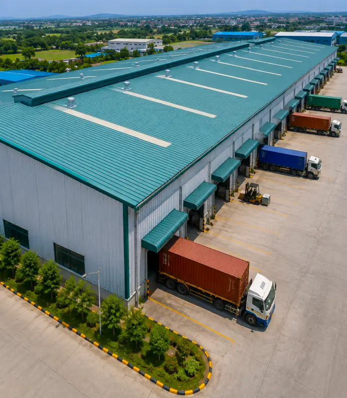 best roofing sheets for warehouse and godown in trichy